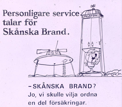 Personligare service talar för Skånska Brand.