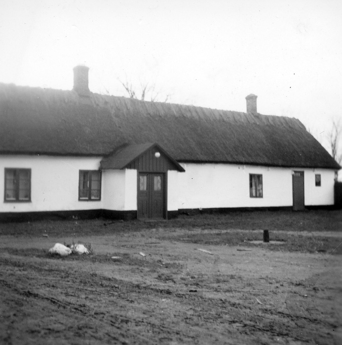 Gamla prästgården i Ilstorp. 1957 var det arren...