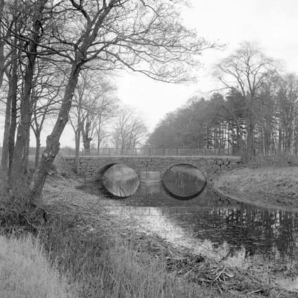 Karpalund bro över Vinnöån, byggd av C.A. Wrang...