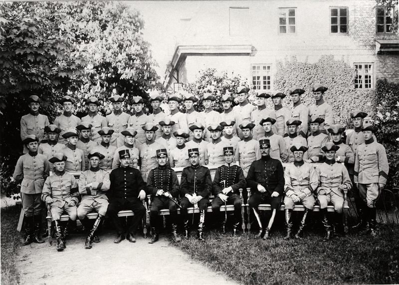 Artilleriets officersvolontärskola 1910-1911. A 3.