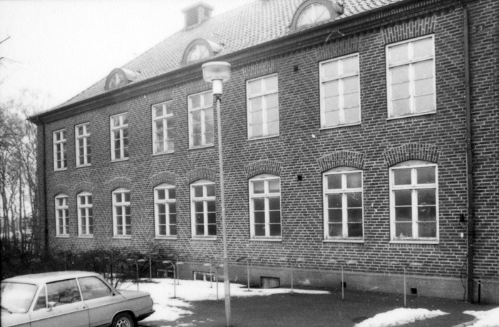 Före detta epidemisjukhuset i Hörby. Byggnaden ...