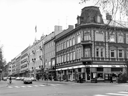 Hörnet Östra Boulevarden/Nya Boulevarden.