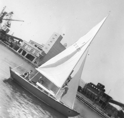 Nordisk folkbåt 1959.