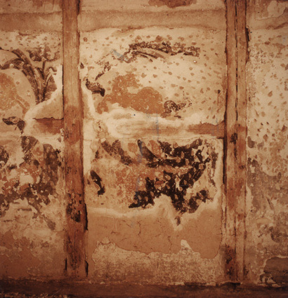 Dokumentation av väggmålningar febr. 1984.