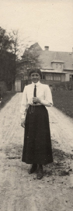 Anna Barnekow, Sinclairsholm, 1918.