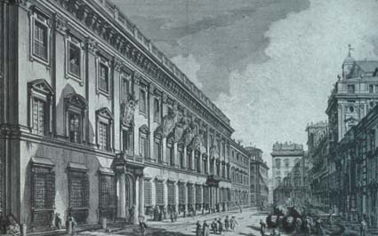 ROM: Palazzo Chigi-Odescalchi, Rom (1664-1665) 