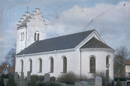N Sandby kyrka. Foto från SO