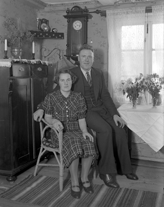 Olga och Sigfrid Persson Arkelstorp.