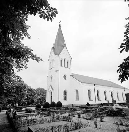 Näsums kyrka 1963.