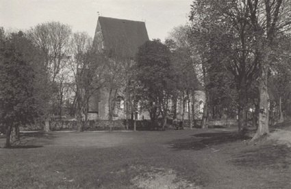 Gamla Upsala kyrka 1927