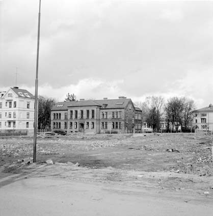 Efter rivningen av Finlands bryggeri 1967.