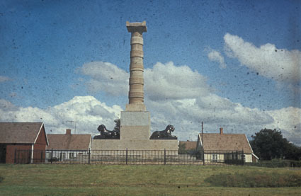Kvidinge restaurerade monumentet.