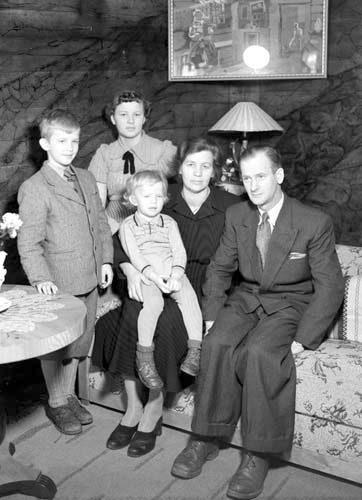Erik Andersson familj Ljungby.