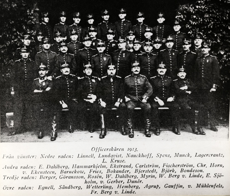 Officerskåren 1913.