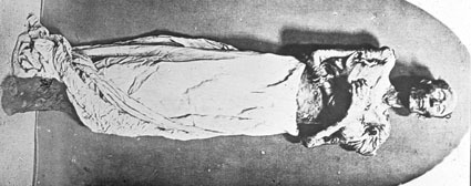 Mumie av Ramses den II.