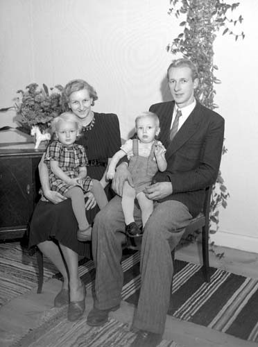 Algot Jönsson familjen Staversvad.