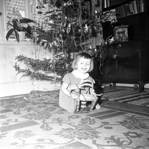 Eva Wivis tös 1956 å Julen