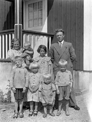 Harald Nilsson Lövedal familjen.