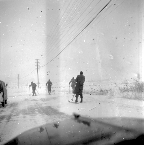 Snömotiv år 1956.