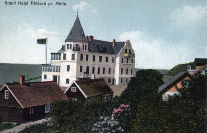 Grand Hotel Ahlbäck pr. Mölle.
