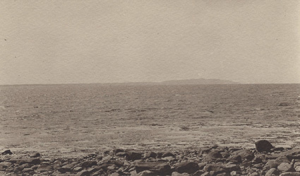Utsikt från Skelderviken 1915.