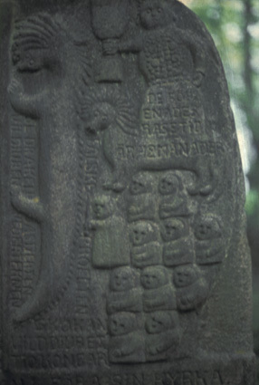 Hallsbergs stenar (relief).