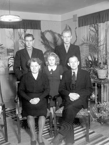 Gunnar Svensson familjen Immeln.