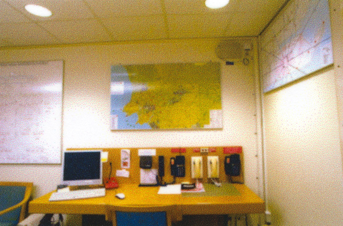 Kontrollrum, Barsebäcks kärnkraftverk.