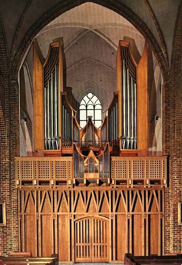 S:ta Maria kyrkas orgel.