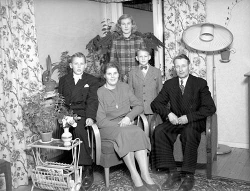 Albin Bengtssons familjen Arkelstorp.