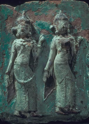 Zwei Apsaras