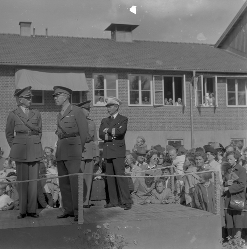 Gustav 6 som kronprins i Hässleholm