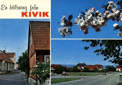 En hälsning från Kivik.
