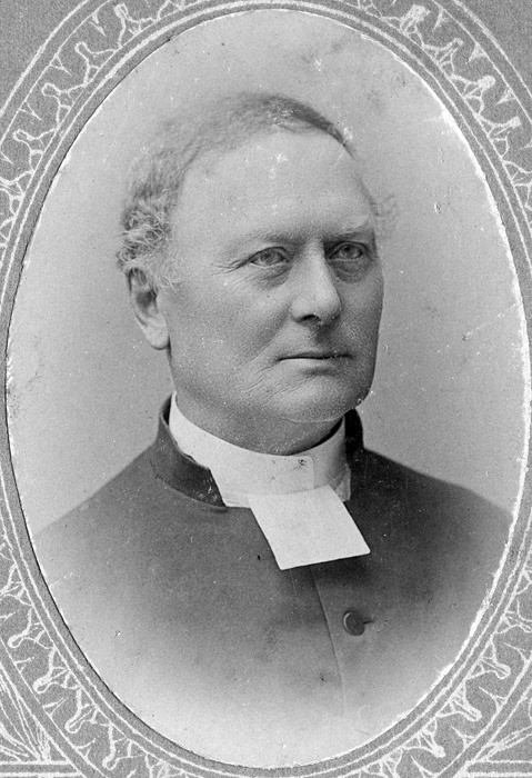 John Fredrik Härstedt, kyrkoherde i Fjelie 1870...