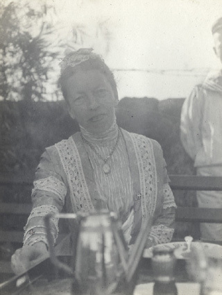 Kammarherre och Fru Leth Falsterbo 1910. 