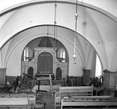 Tommarps kyrka repareras