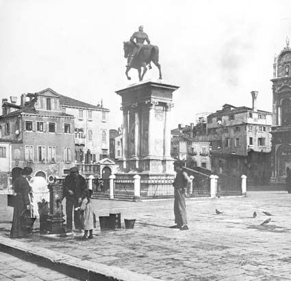 Venedig, Monument of Colleoni.