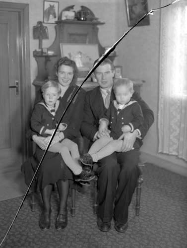 Stig Nilssons familj Bökenäs.