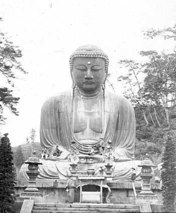 Buddhabild i Kamakura, Japan.