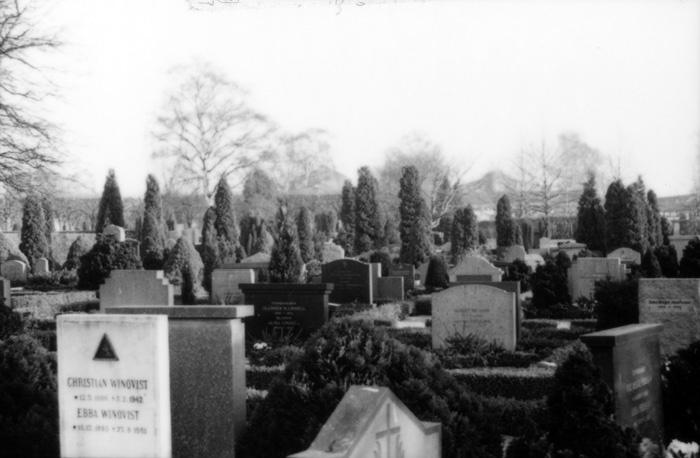 Landskrona nya begravningsplats.