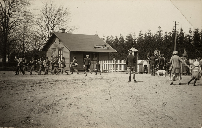 Entrén till lägret 1916, Ljungbyhed.