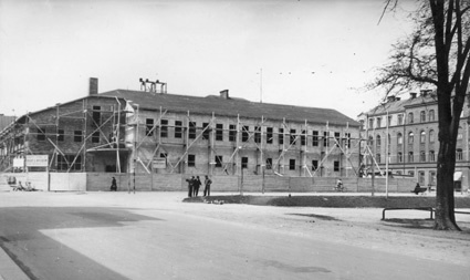 Nya Telegrafhuset 1946 eller 1947. Bygglovet ga...