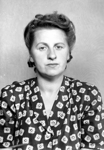 Passkort Irma Olsson Fegelstorp.