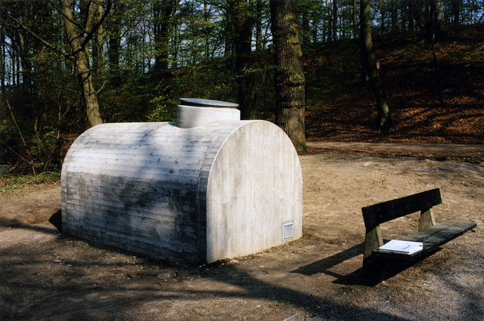 Pumpstation i Ramlösa Brunnspark.