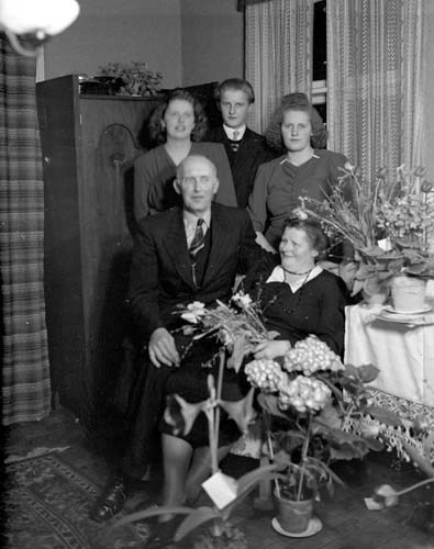 Arvid Palmblads familjen höjd  Röetved.