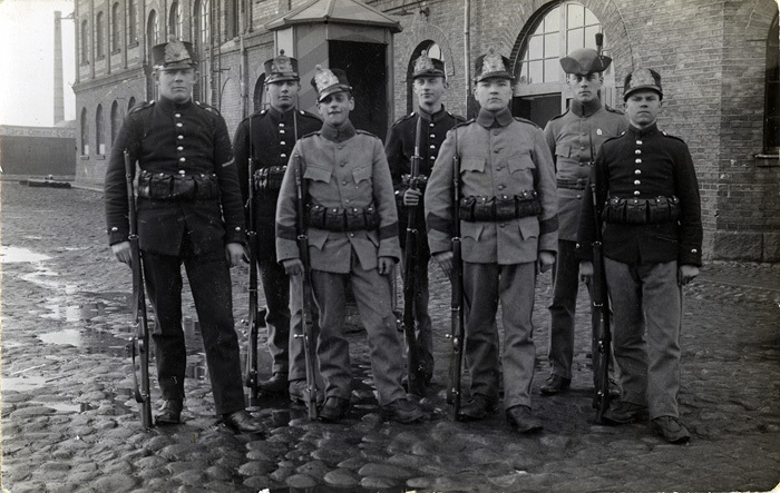 Militärer, Kristianstad.
