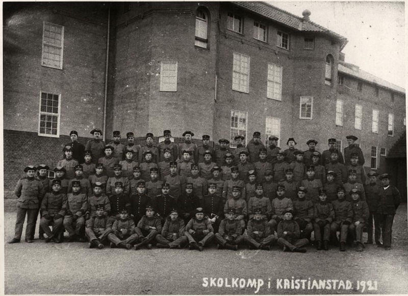 Skolkompaniet i Kristianstad 1921.