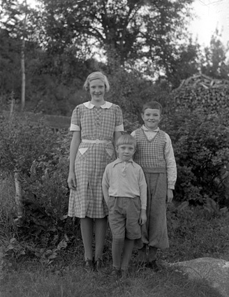 Anders och Betty Nilssons barn Margareta, Bonde...
