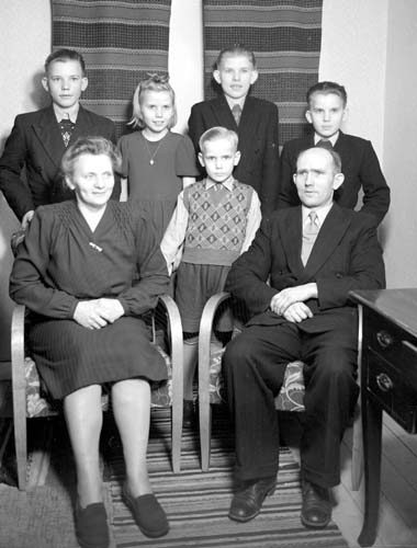 Edvin Persson familjen Rörmossen.