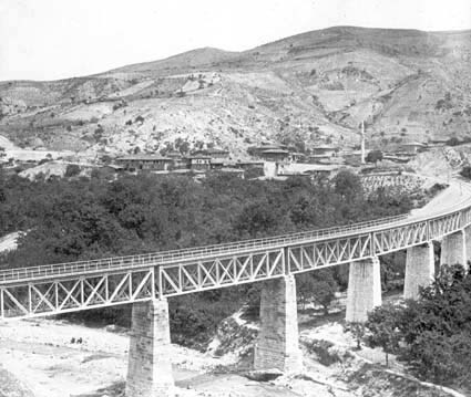 Viadukt på anatoliska banan.